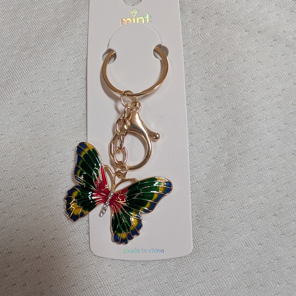 Multicolor Butterfly bag charms 🦋